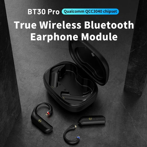 Imagen 2 del producto TRN BT30 PRO TWS Módulo de Cable de actualización Bluetooth inalámbrico Gancho para la oreja 5,2 Auriculares Bluetooth Qualcomm APT-X Cable de 2 pines \ MMCX PIN