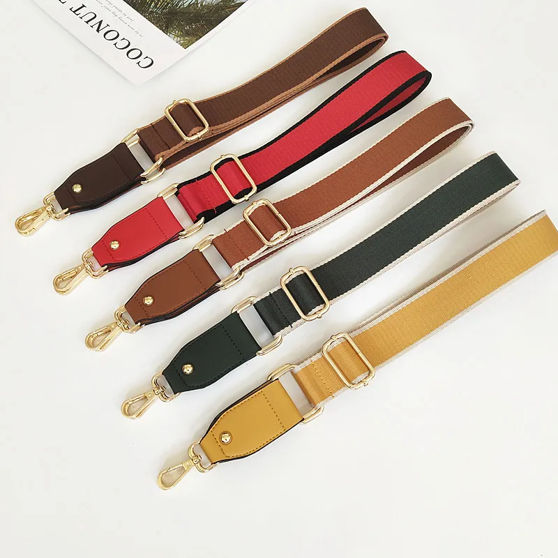 Bag strap For Handbags Women Shoulder Crossbody Messenger Bags Strap Bag Accessories Solid Color Wide Adjustable Strap Belt