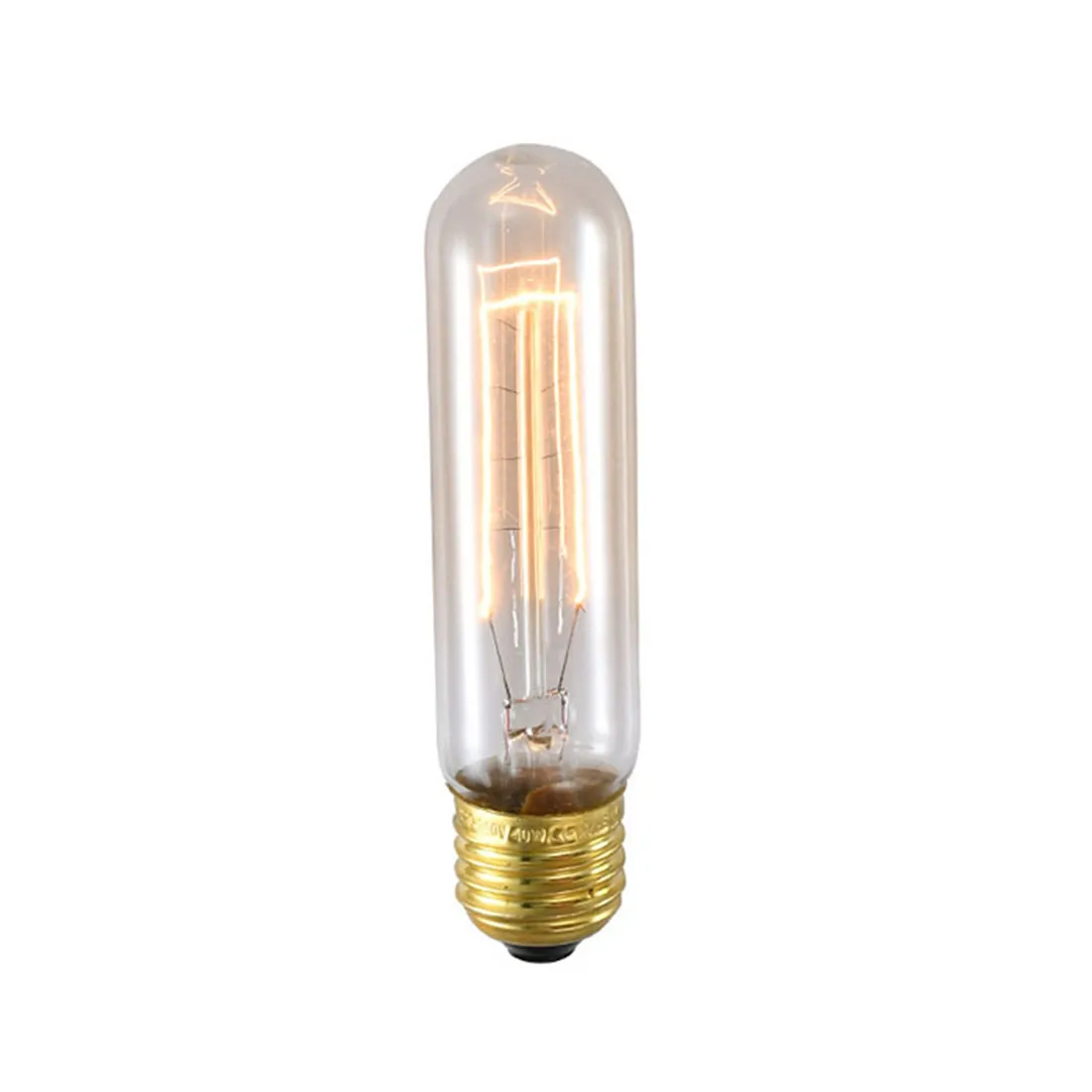 Vintage Edison light bulb long tube incandescent bulb 40W E27 linear retro bulb T125 T185 T225 T30 T300 LED filament edison lamp