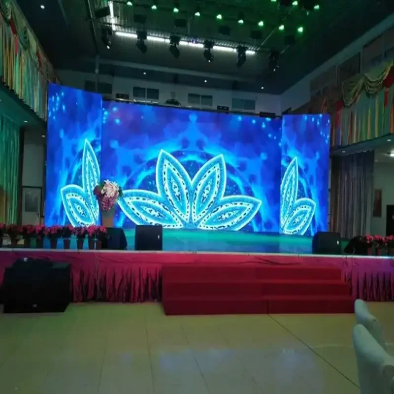 Layar LED yang Dapat Disesuaikan Sepenuhnya & Tahan Air Untuk Penggunaan Universal, Layar Acara Indoor Outdoor, Kabinet Iklan Video Wall, Sewa