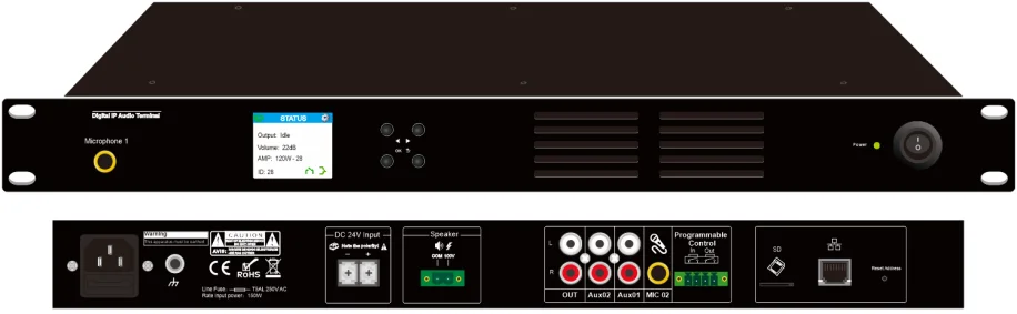 IP Network AMPLIFIER 240W