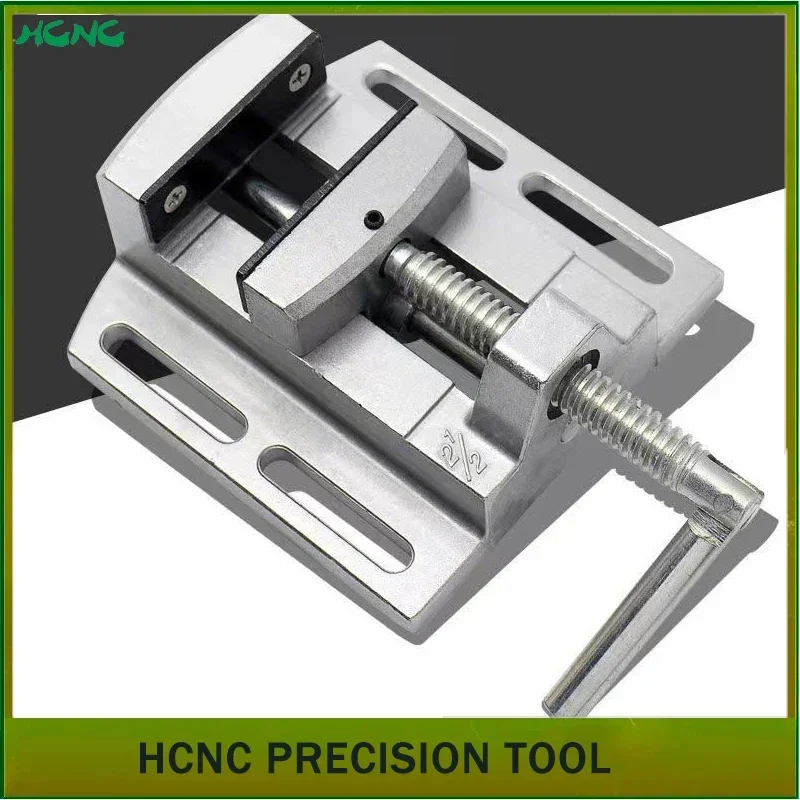 CNC BG-6256 Milling Drilling Machine Pliers 2.5Inch Drill Press Vice Bench Clamp Flat Tongs Vise Stand Flat Nose Vise