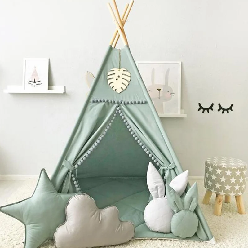 Baby Children Play Home Tent Indian Game House Kids Room Decor