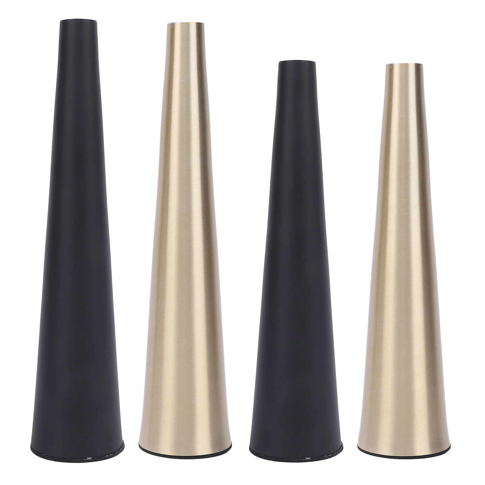 Small Flower Vase Aluminum Innovative Nordic Decorative Narrow Neck Taper Floral Vase for TV Cabinet Dining Table Decoration Small Flower Vase Aluminum Innovative Nordic Decorative Narrow Neck Taper Floral Vase for TV Cabinet Dining Table Decoration