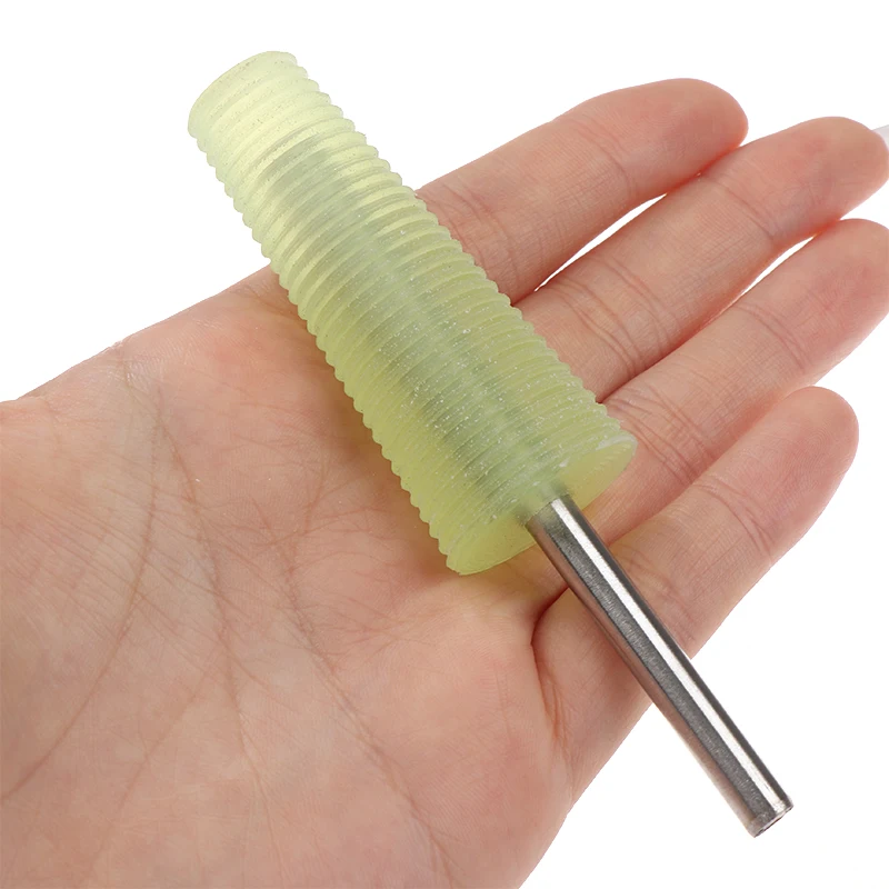 Agate Jade Ring Fixed Rod Polishing Tools Grinding Conical Sleeve Fixing Processing Tool Silicone Mandrel Inner Outside Holder