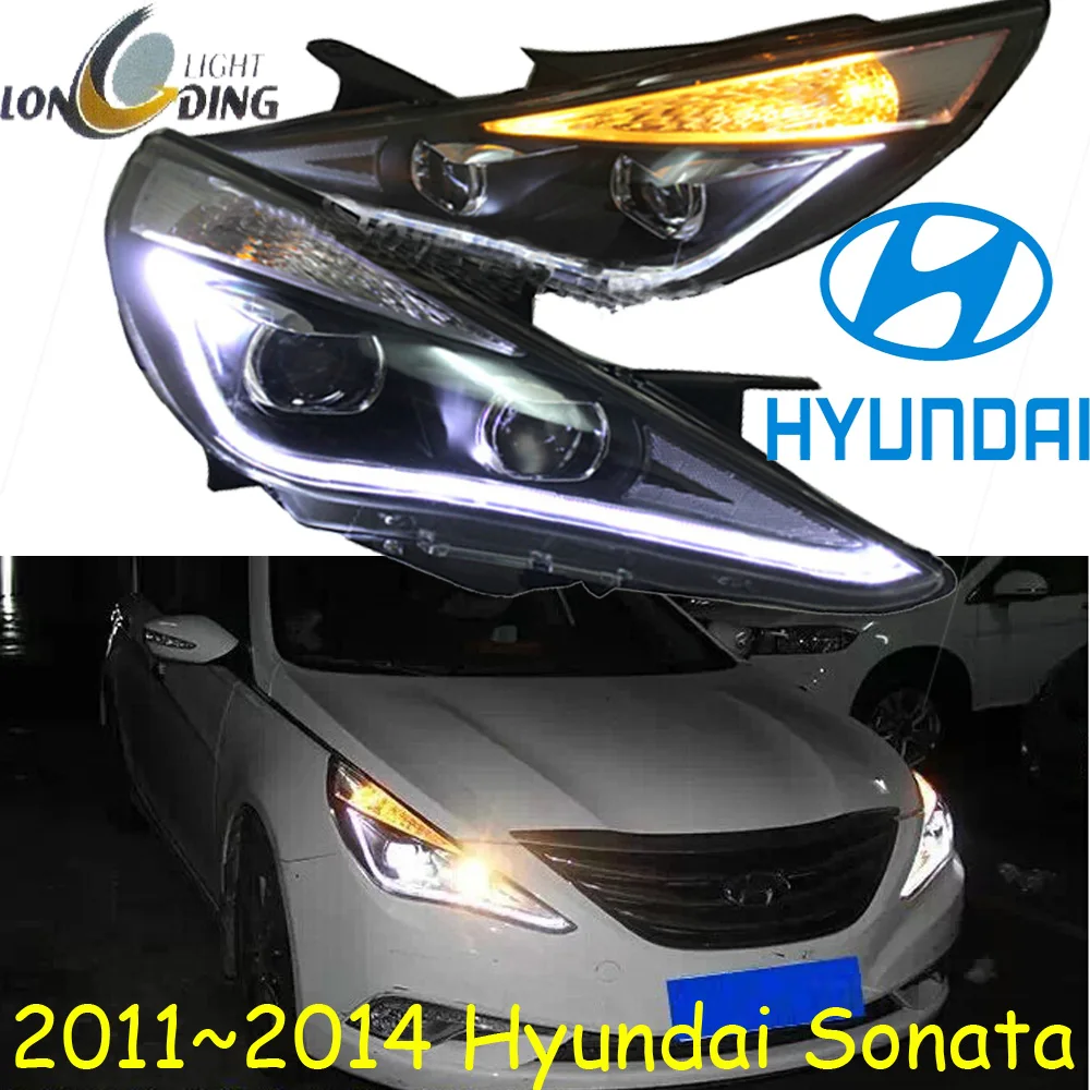 car bumper lamp for hyundai sonata headlight,2011 2012 2013 2014 car accessories head light sonata daytime light