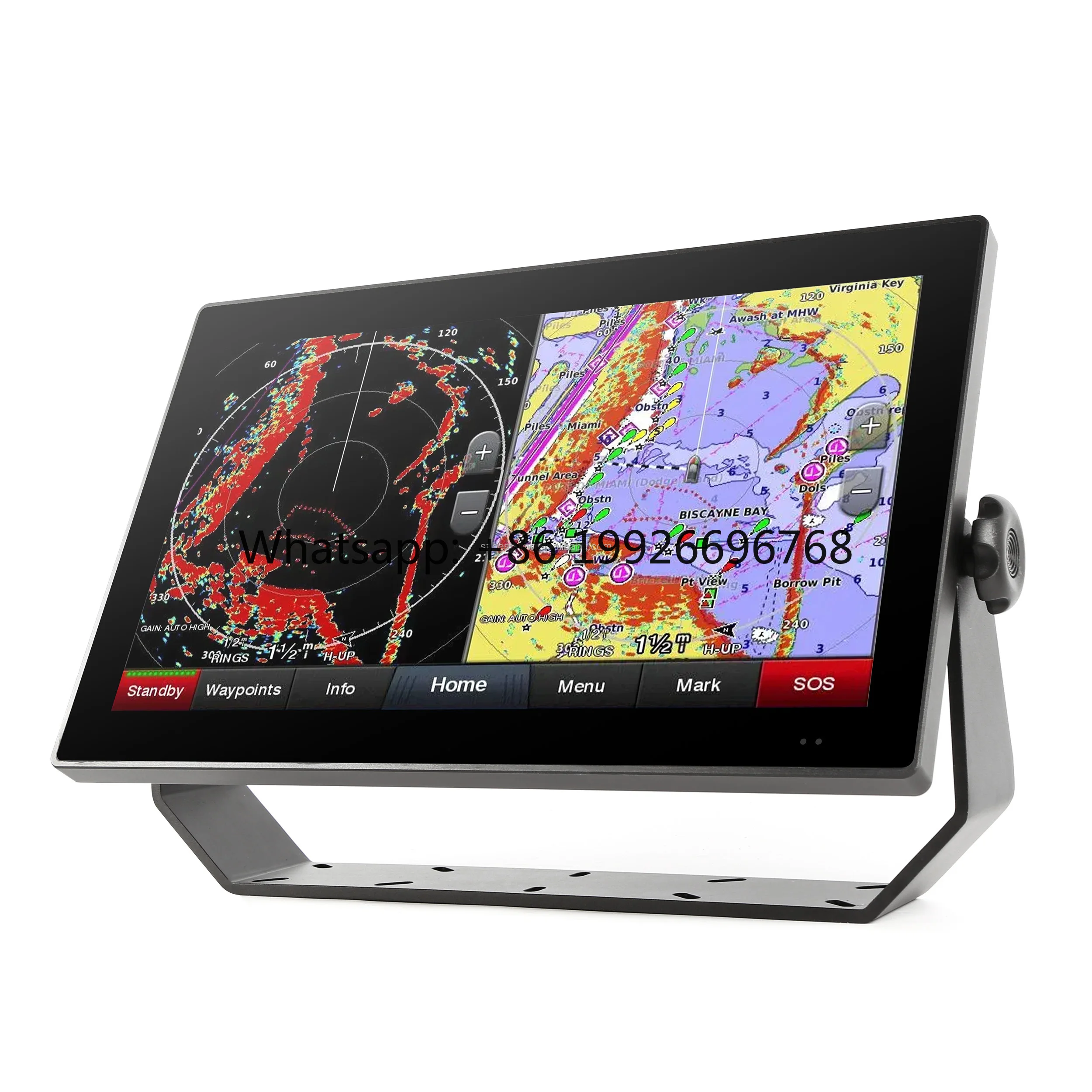 Marine Grade 18.5'' 1000 Nits High Brightness Industrial Monitor Sunlight Readable Outdoor Waterproof IP67 LCD Touch Display