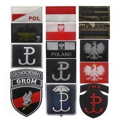 Polish Poland Flag Multicam IR badge Patch a infrarossi per accessori zaino toppe militari