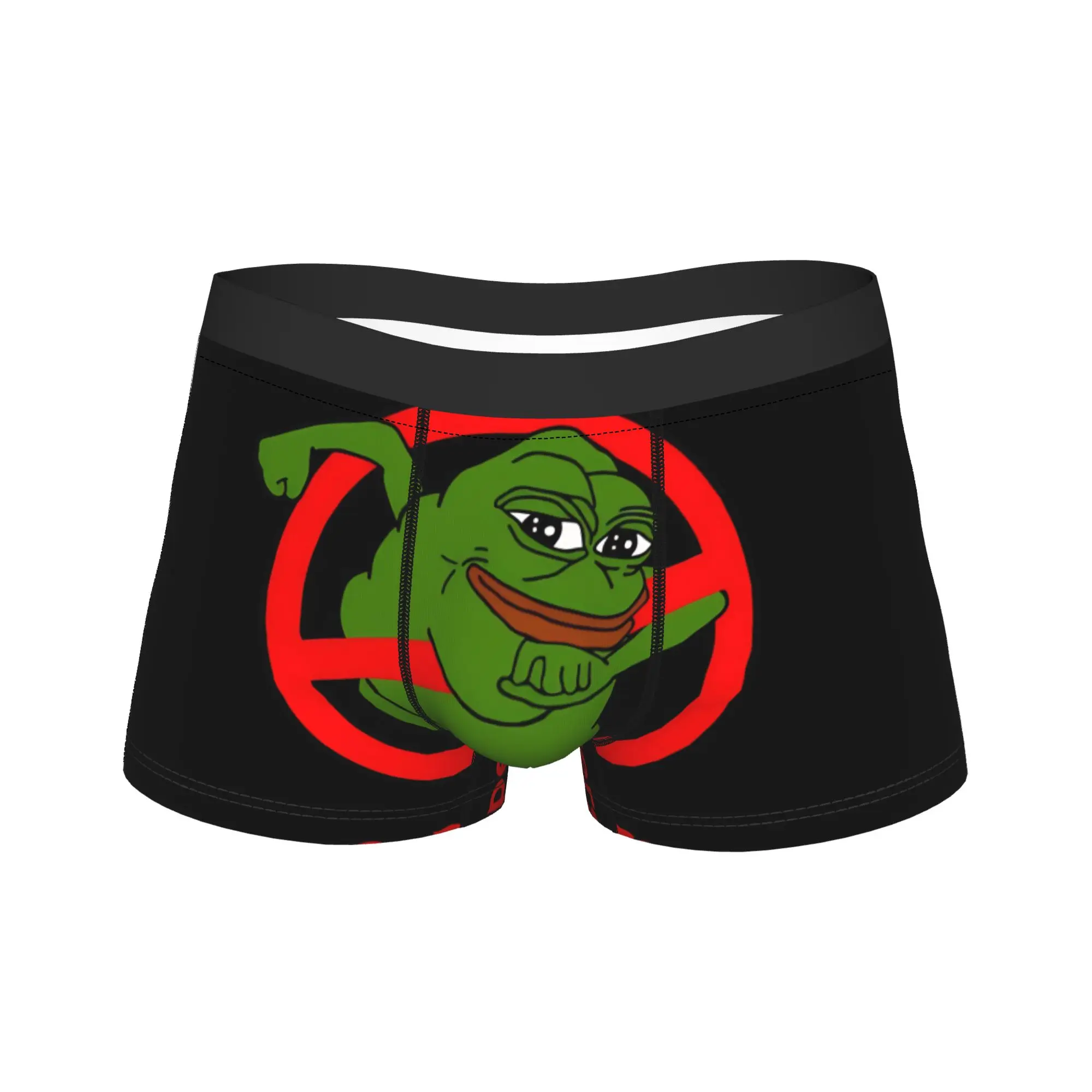 

Мужские трусы-боксеры Fancy Pepes Frog, удобные, с принтом, больших размеров, хит продаж