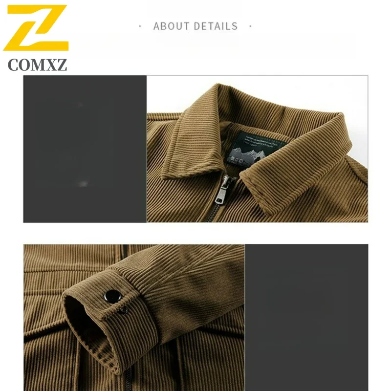 2025 جديد الخريف العمل سترة الرجال عالية الجودة الرجعية سروال قصير التلبيب سترات للعبة البيسبول ماركة الملابس الهيب هوب الرجال سليم صالح معطف #5