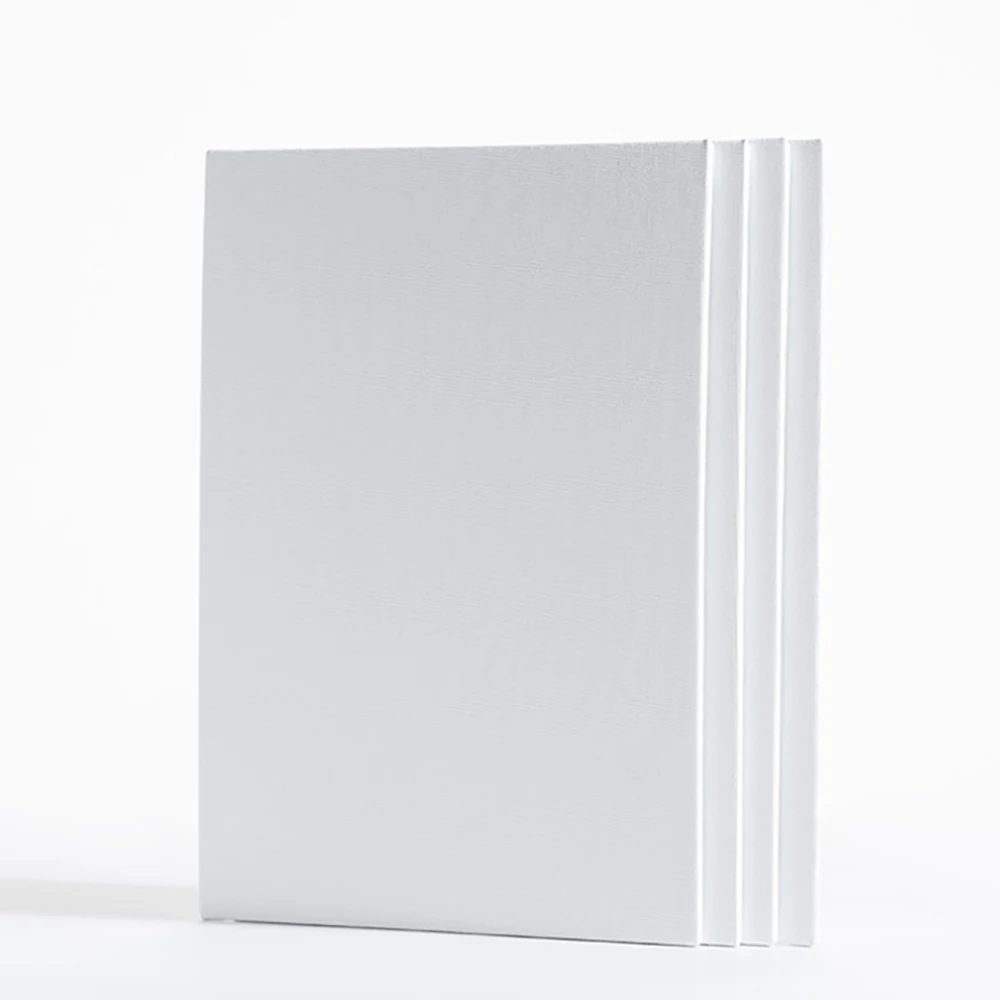 

5pcs Canvas Board For Painting Cotton Blank Primed White Suitable For Gouache Watercolor Acrylic Oil Painting Art Supplies 3mm