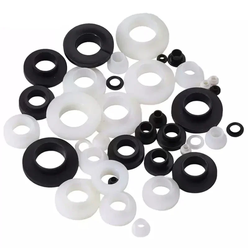 Screw Nylon Transistor Gasket The Step T-Type Plastic Washer Insulation Spacer Screw Thread Protector M2M3 M4 M5 M6 M8 M10 M12