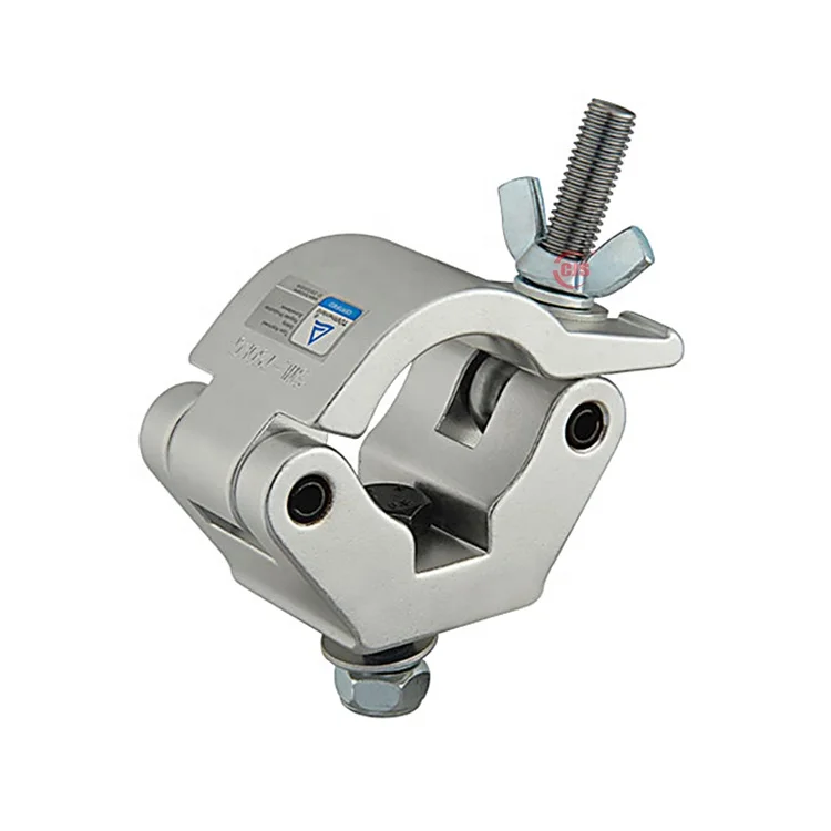 DJ Lighting Stage Light Clamp Bracket, Fit Diameter F34 48 to 51 mm, Load Bearing 100kg 1654 lbs