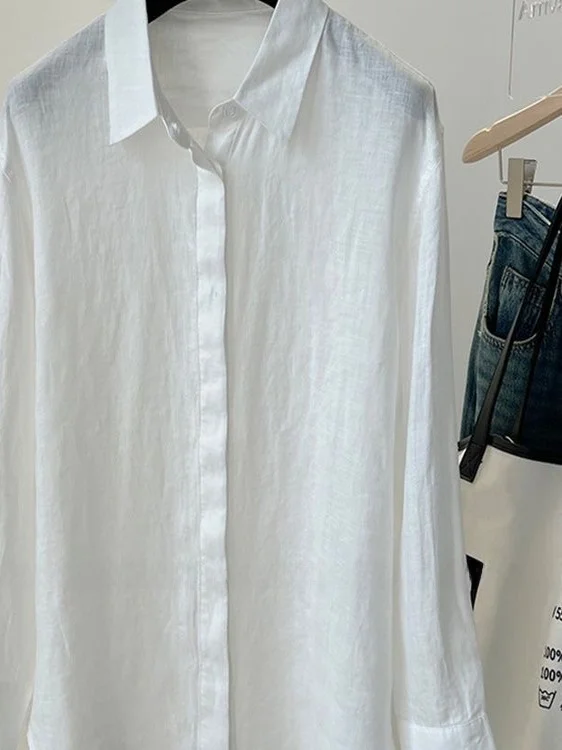 Csa de Protección Solar Rosa para Mujer, Hoada, Adeazante, Versátil, de Aodón y Lino, Estilo Veraniego, Estilo Casua...