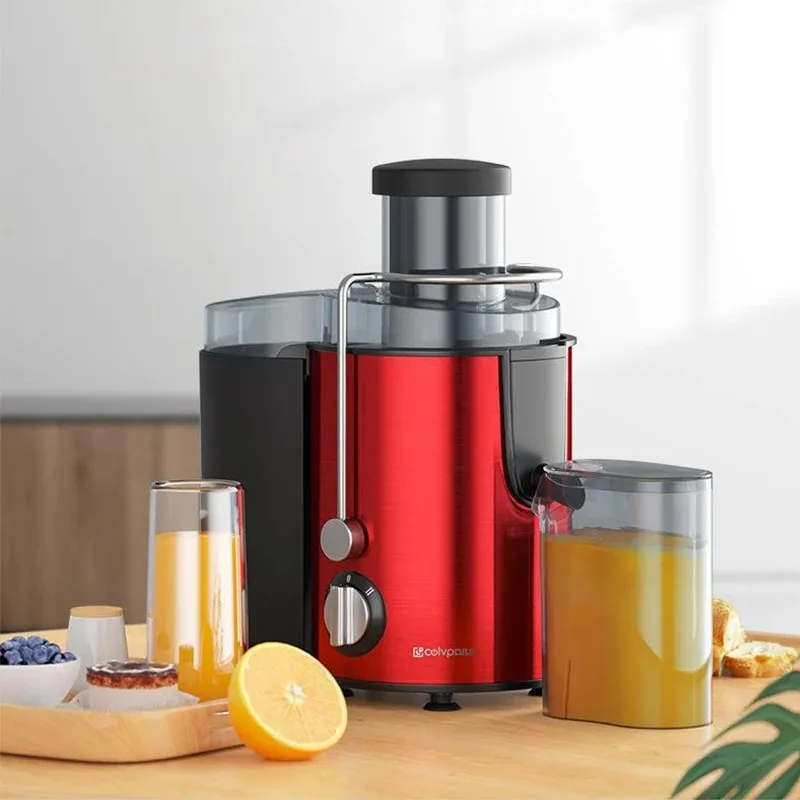 Stainless Steel Fruit Juicer Centrifugal Strong Power Easy To Clean 800W Motor Big Mouth Large for Fruits and Vegetables
