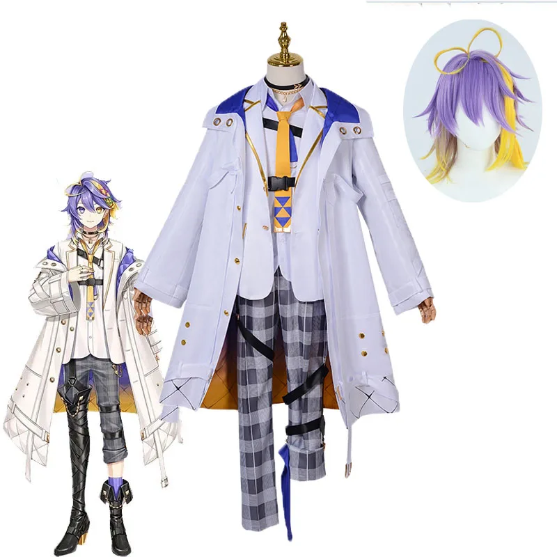 

Nijisanji EN Aster Arcadia Cosplay Costumes Celestial One ILUNA VTuber Wig Headwear Unisex Uniform Suits