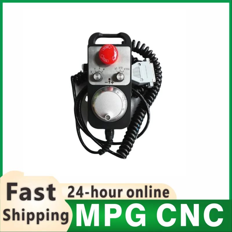 Electronic handwheel 4-axis 6-axis emergency stop MPG CNC engraving machine motion card interface board pulse generator