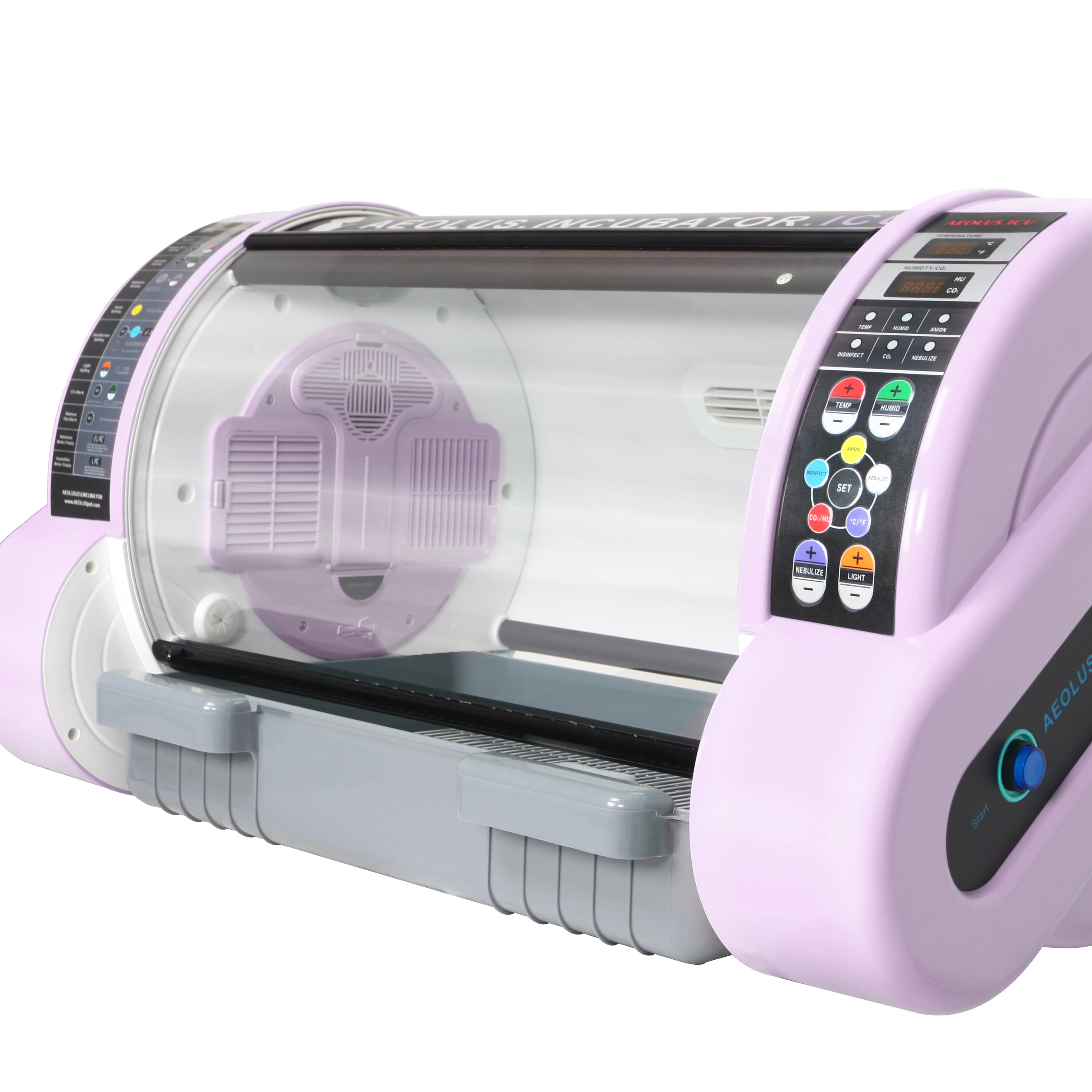 HF‑1803 Pet Incubator with CO₂ Monitoring - Temperature & Humidity Control for Pets