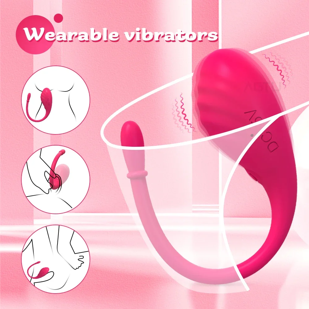 9 Mode Wireless APP Vibrator for Women G Spot Anal Vibrating Egg Massager Wearable Clitoral Stimulator Adult Sex Toy for Women