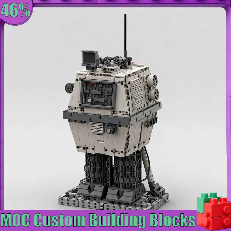 NEW 5597Parts GONK Robot MOC Sci-Fi Character Model Custom Puzzles Technical DIY Creative Assembly Educational Toy Display Gifts
