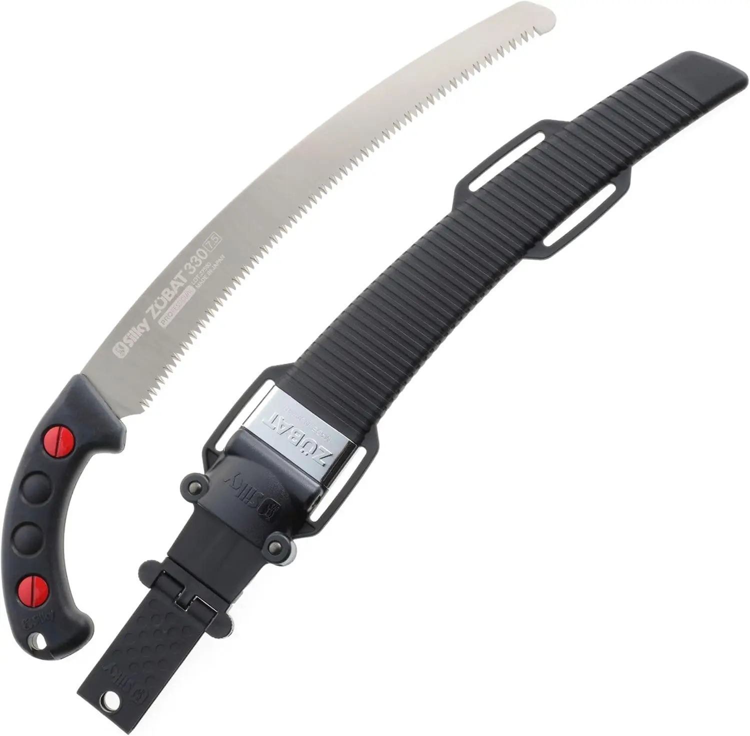 

Zubat PROFESSIONAL Series Curved Blade Hand Saw with Scabbard, 330mm/13 inch curved blade, 1.5mm blade thickness