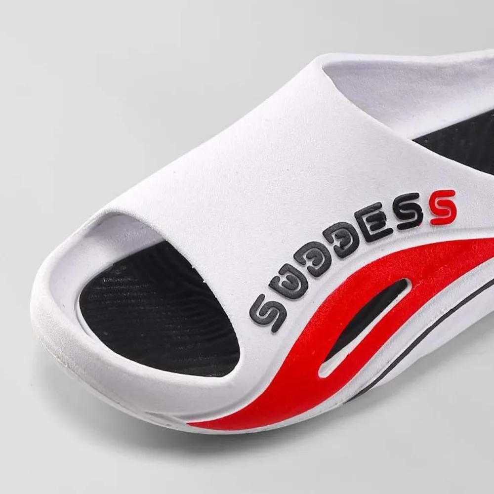 Pantofole da uomo semplici da 40-45 metri Scarpe da bagno con suola morbida antiscivolo Resilienza Pantofole estive ispessite Piscina