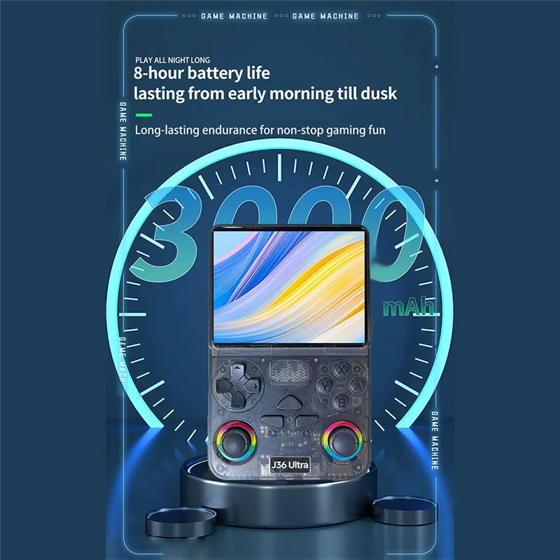 N93R J36 Ultra 3.5 Polegadas Vídeo Portátil Game Player Handheld Retro Game Console 64G 20000 Jogos Suporta 20+ Simuladores