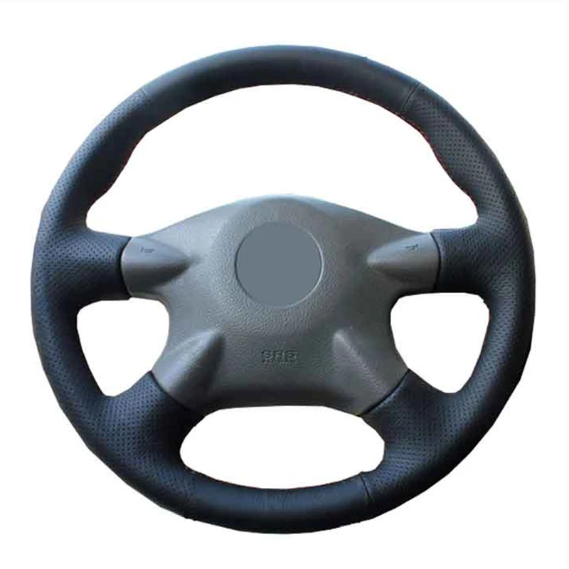 OEM Stil Für Nissan Almera N16 Pathfinder Primera XTrail 2001-2006 Mikrofaser Leder Auto Lenkrad Abdeckung Auto zubehör