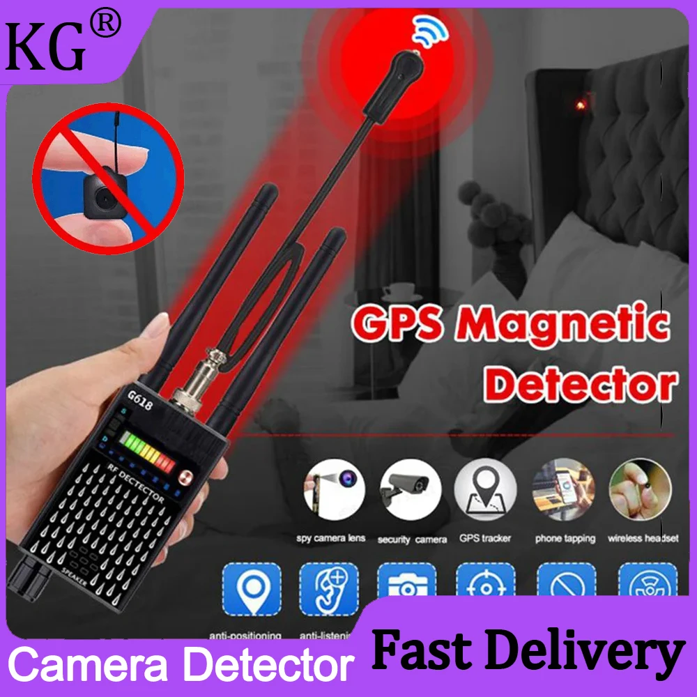 Wireless Camera GSM Detector Signal GPS Magnetic Tracker RF Signal Detector Wireless Products Anti-spy Gadgets Detect Camera