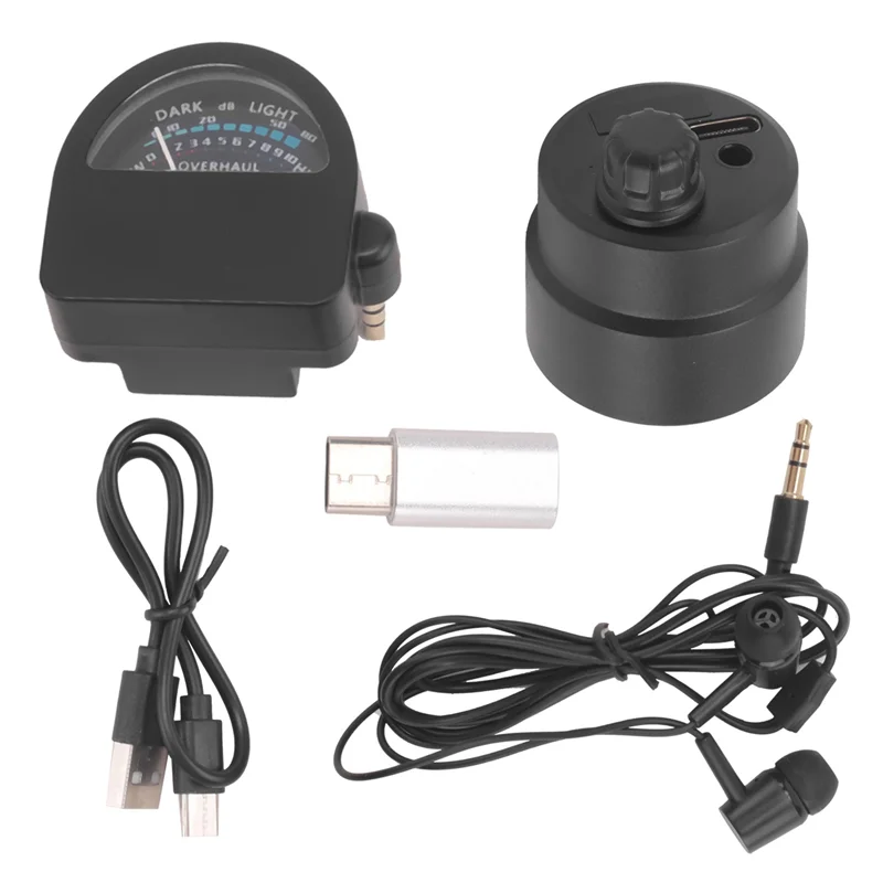 【BRILLIANT 】2X Wall Pipe Leak Detector Clear Sound Sensitive Water Leakage Device Underground Water Pipe Leakage Monitor For Hom