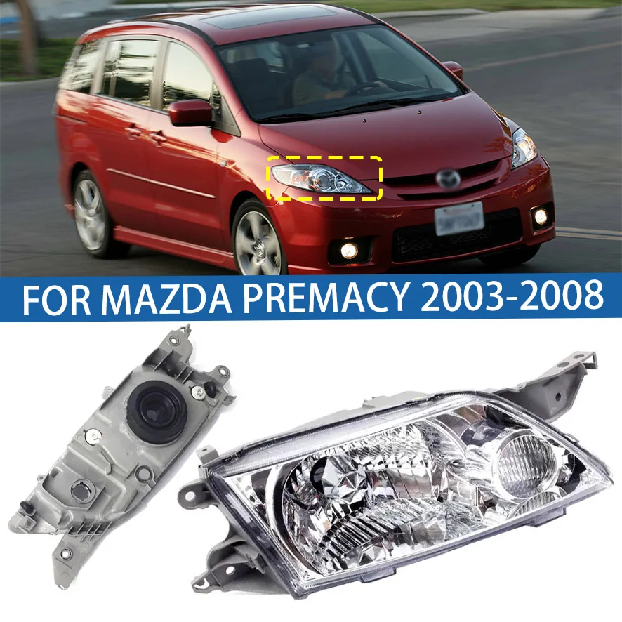 

Для Mazda Premacy 2003, 2004, 2005, 2006, 2007, 2008, передний бампер, головной светильник, фара дальнего света, указатель поворота