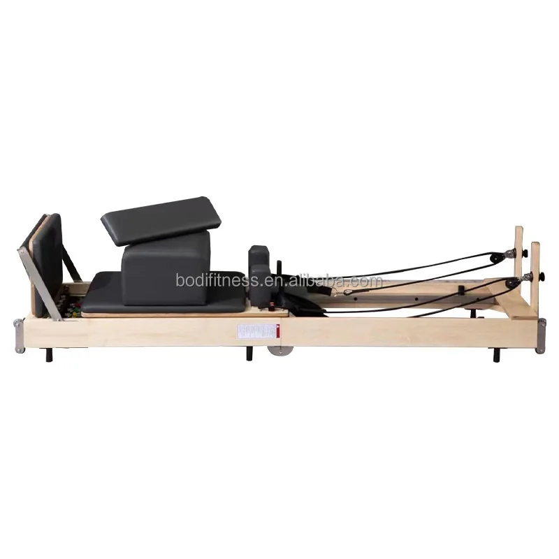 Professional Home Gym Fitness Foldable Pilates Reformer Pilates Bed Folding Yoga Pilates