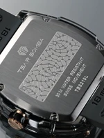 TSAR BOMBA Fashion Ladies Watch Swiss Movement Quartz Wristwatch fo Women Crystal Female Bracelet Womens Gift photo 3