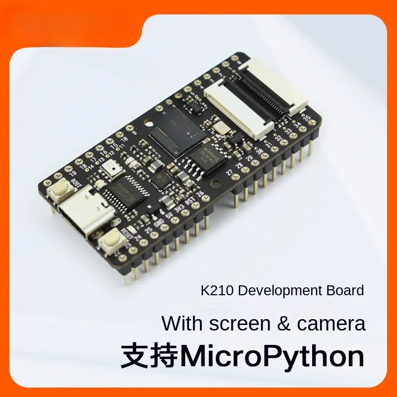 

AI development kit RISC-V K210 with screen and camera supports MicroPython