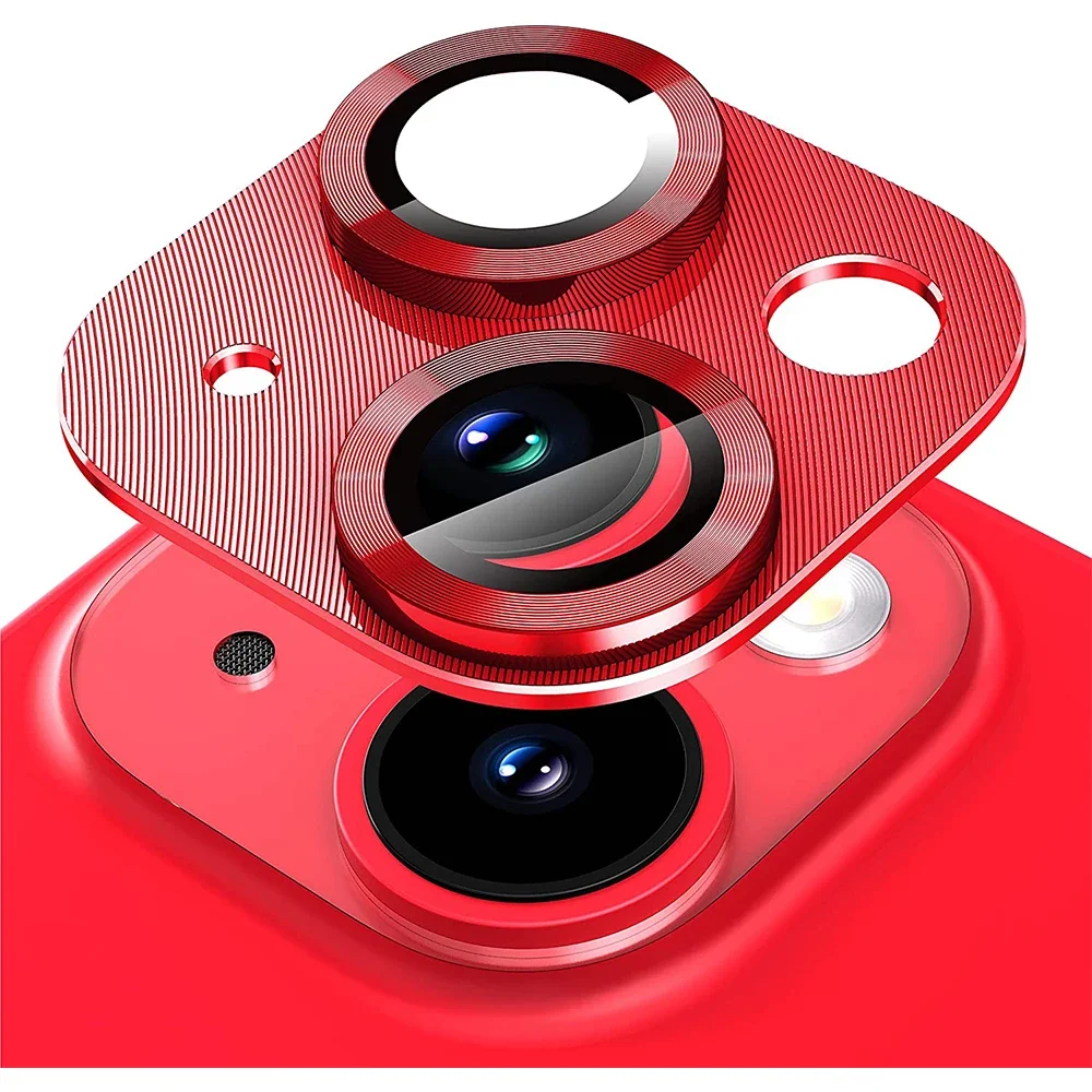 

1Pcs Tempered Glass Metal Camera Lens Protector For IPhone 16 Plus 15 ProMax 14Pro 12Pro Protection Accessories