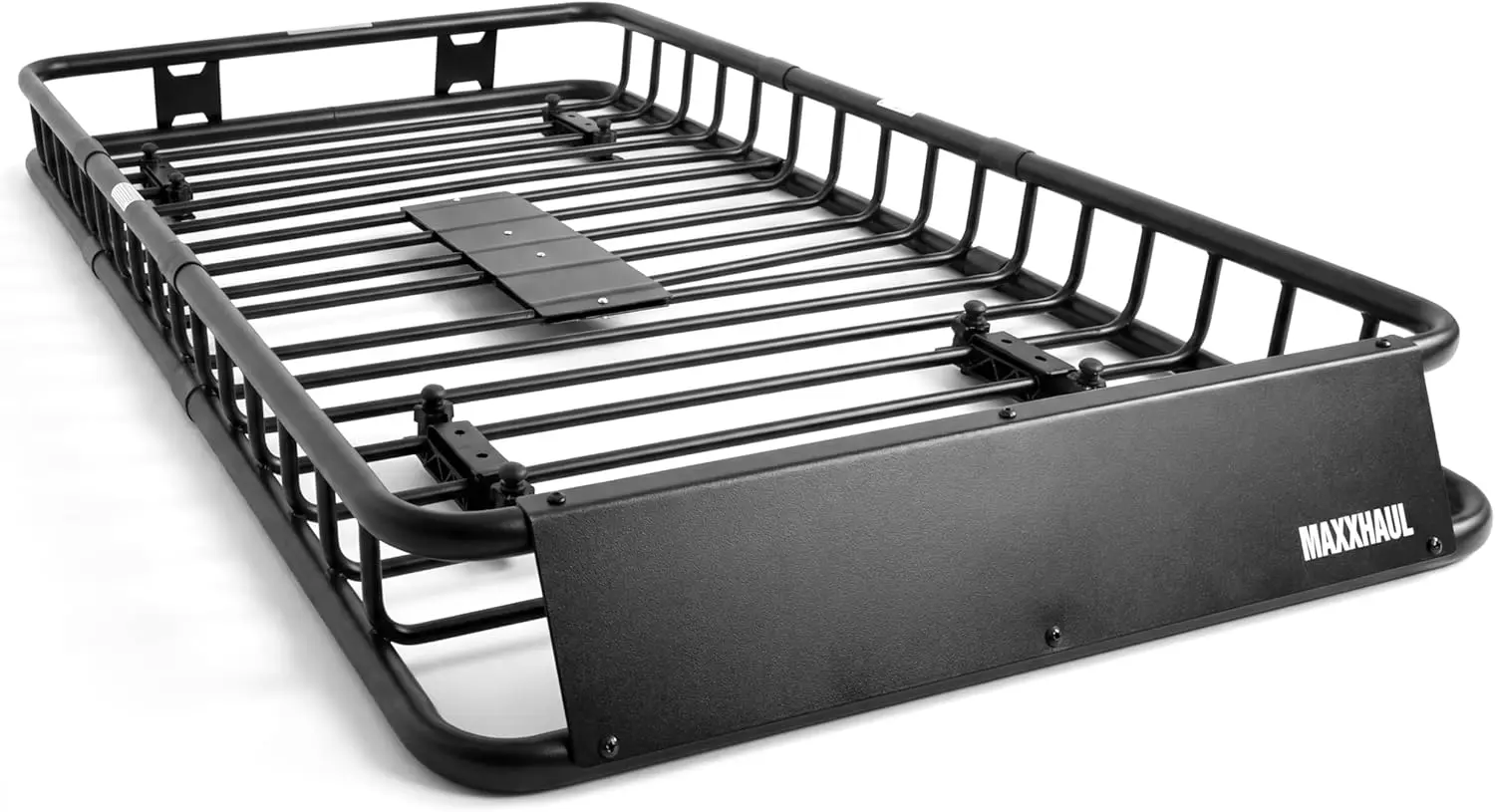

Heavy-Duty Universal Steel Roof Rack, 64" x 39" x 6", Black - Durable and Versatile for Vehicles