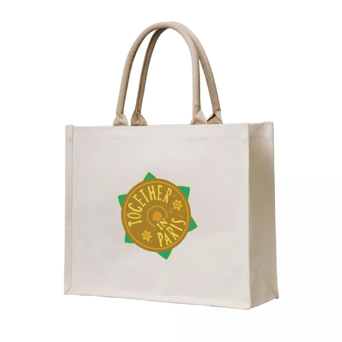 

Together in Paris Tote Bag shopping cart bags Candy bags women bag