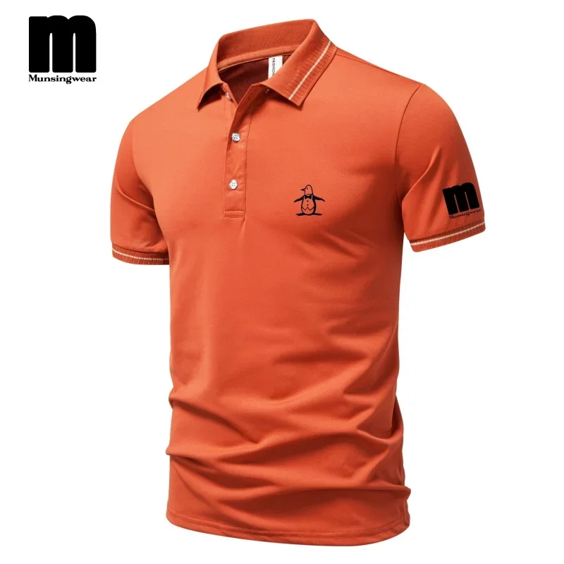Golf Clothing 2026 Summer New Luxury High Quality Fast Drying Fashion Men's and Women's Sports Short Sleeve Top Golf Polo Shirt