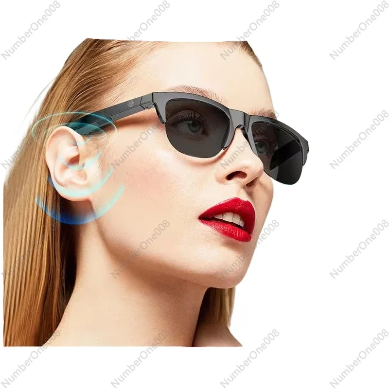 Smart Bluetooth Glasses Headset F06/F07/F08 Wireless OWS Non-in-ear Sunglasses Driving Talk