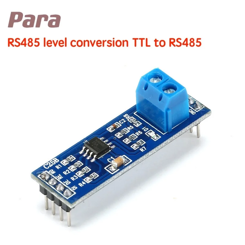 MAX485 TTL to Turn RS485 Module Level Conversion 485 To Serial UART MAX485CSA RS-485 For Arduino DC 3.3V 5V Electronic DIY KIT