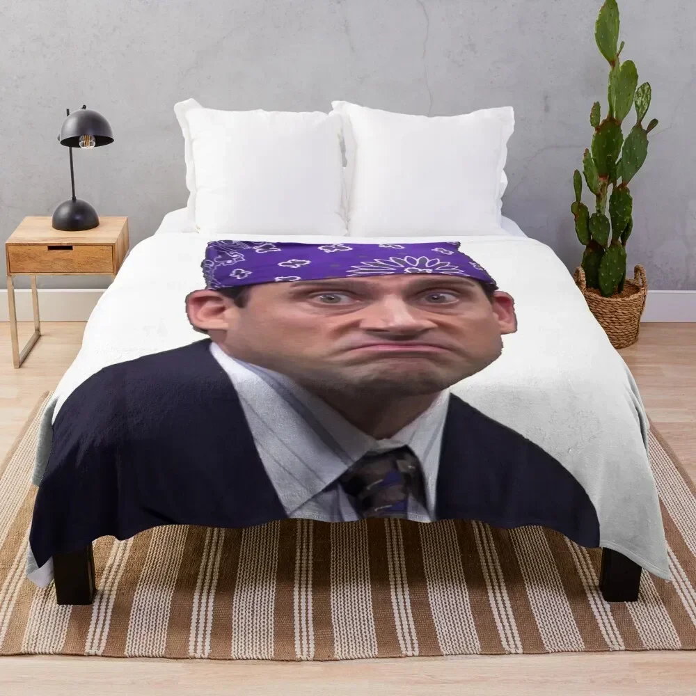 

Prison mike Throw Blanket Outdoor Soft Blanket for Picnic Beach Camping