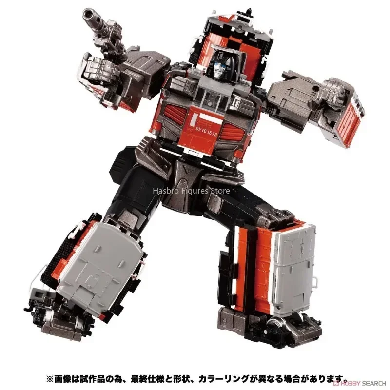 Original Genuine in Stock TakaraTomy Transformers Masterpiece Heavy Maneuver Fighter MPG-06 Trainbot Kaen Action Figure Toy Gift