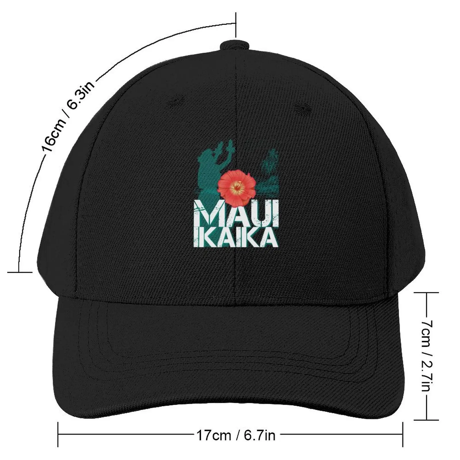 Maui Ikaika is Maui Strong Baseball Cap Sunscreen fishing hat Sports Cap Golf Hat Mens Women's