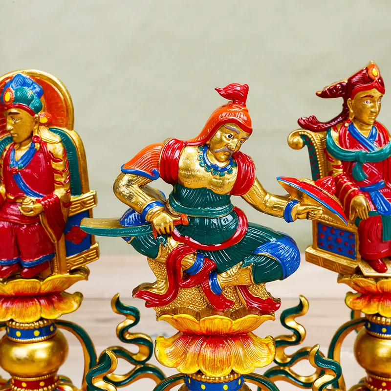 Tantra offering copper painting seven treasures offering ornaments seven treasures