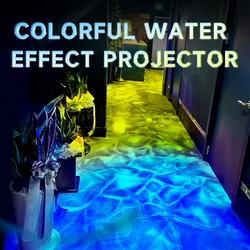 Hot sale powerful led dynamic changing color water wave ripple projector Led Stage Light for Park Area