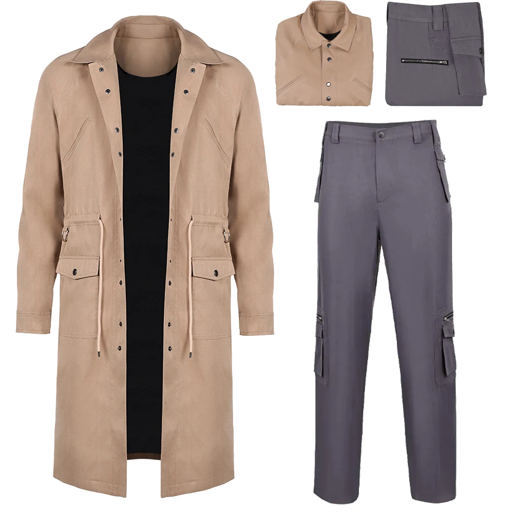 

2025 TV ST 5 Dustin Cosplay Coat Pants Costume Clothes For Men Male Party Disguise Outfits Suits Roleplay Halloween Carnival