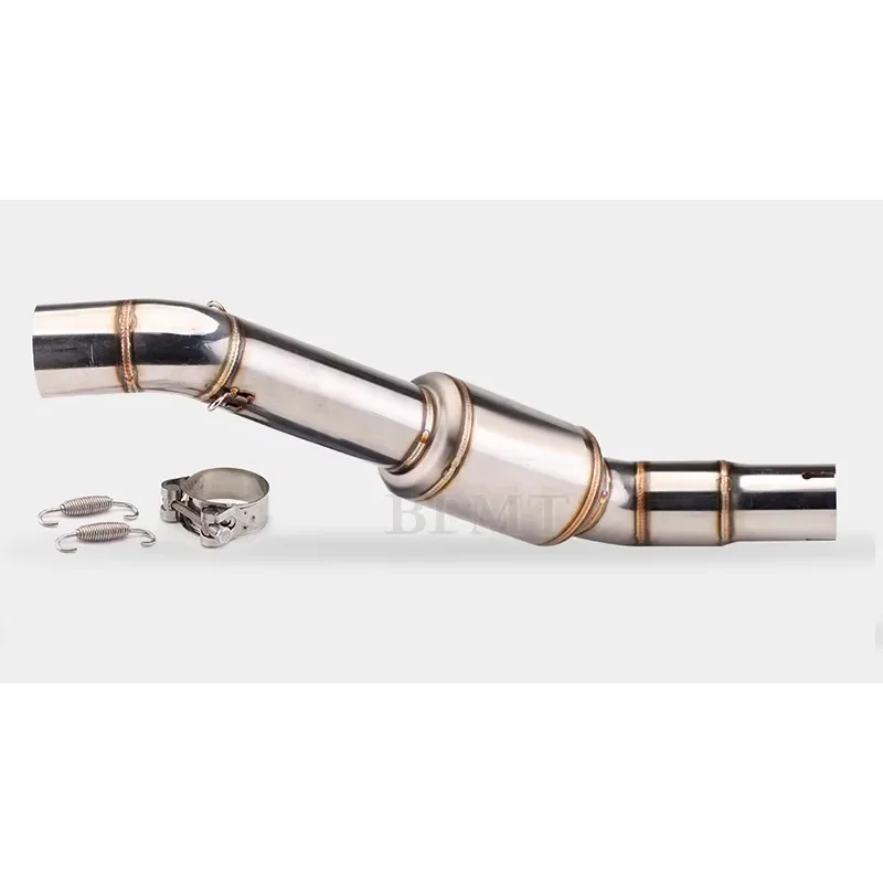 

Motorcycle Exhaust Connecting Link Pipe Middle Connection Pipe Middle Link Pipe For CFMOTO 650GT CFMOTO 650TR-GJiu