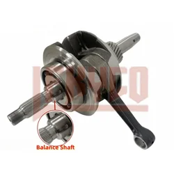Motorcycle Crankshaft Engine Assembly Kit for Honda Zongshen CG250 Veloci Xeverus 250 Connection Rod Dirt Pit Bike Crank Shaft