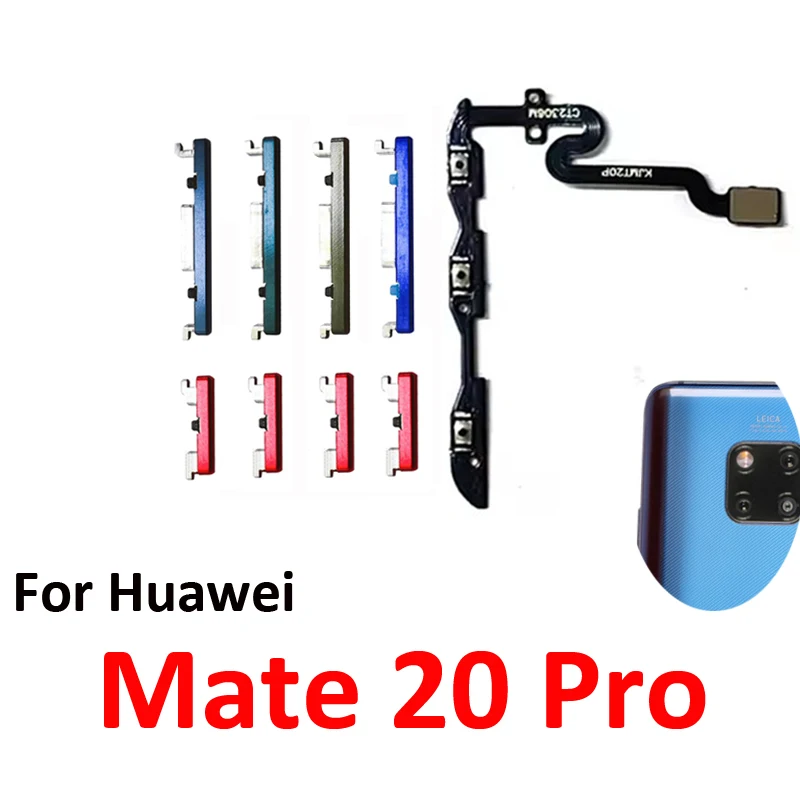 For Huawei Mate 20 Pro Phone New Power Volume Button On Off 