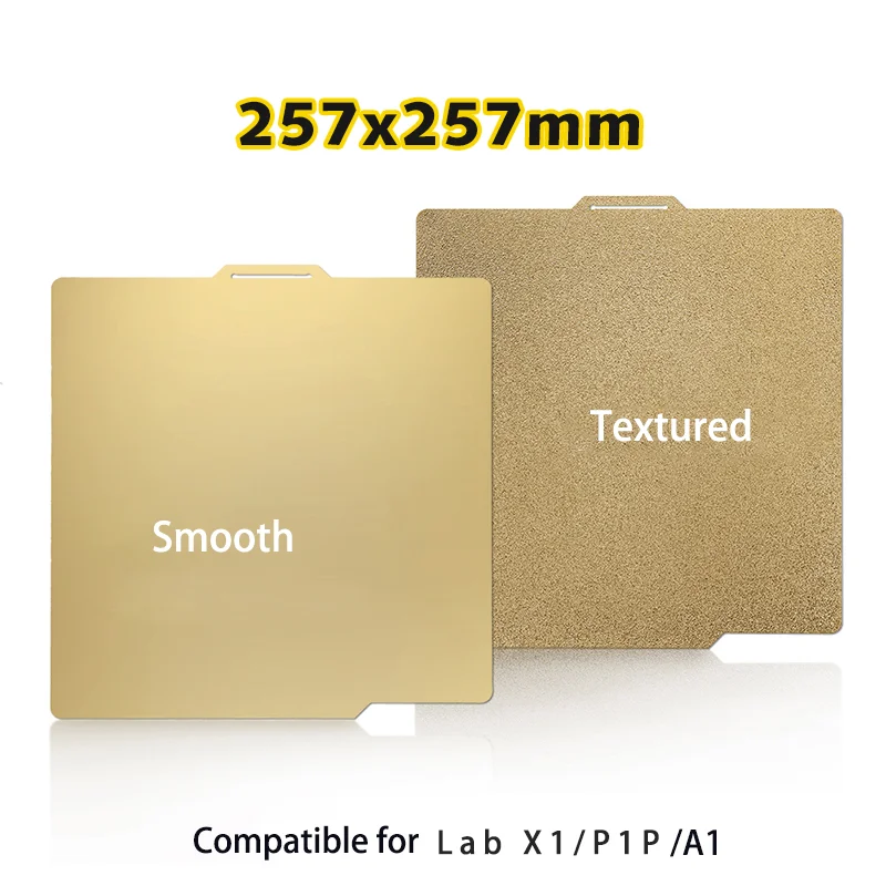 

Магнитная платформа ENERGETIC Bambul A1 257x257 мм, гибкий стальной лист, двухсторонняя, с возможностью печати, текстурированная/гладкая конструктор PEI